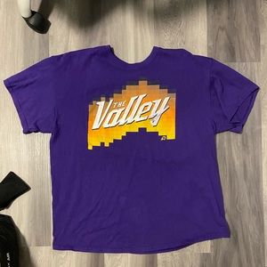XL NBA Phoenix Suns "The Valley" Purple shirt